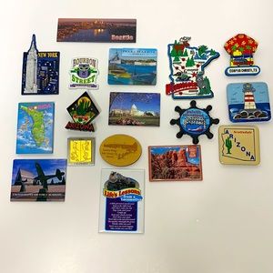 Magnet Bundle | State Collectors Magnets | Travel Pieces | Art Crafts Places